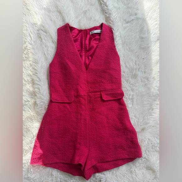 Zara Accessories - Zara Tweed Romper